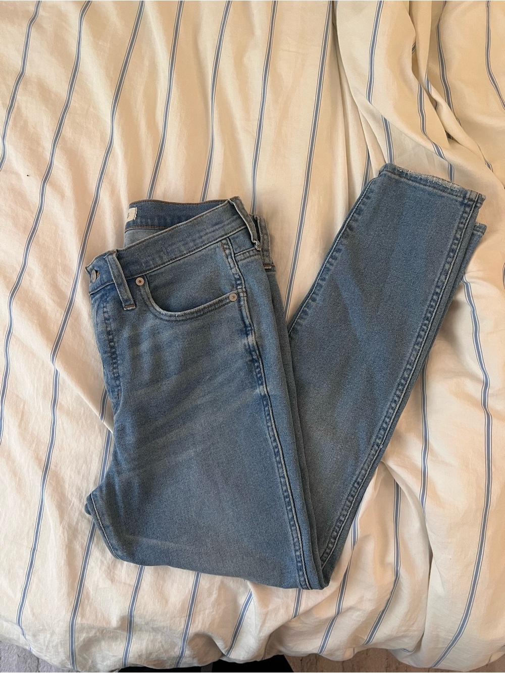 madewell high-rise skinny crop